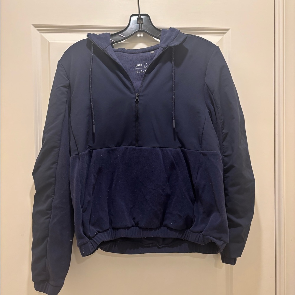 LNDR Navy Blue Hoodie Size Small